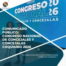 Comunicado por encuentro nacional de concejales