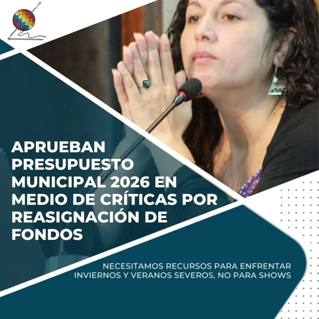 Aprueban Presupuesto Municipal 2026 - Claudia Arriagada Parra